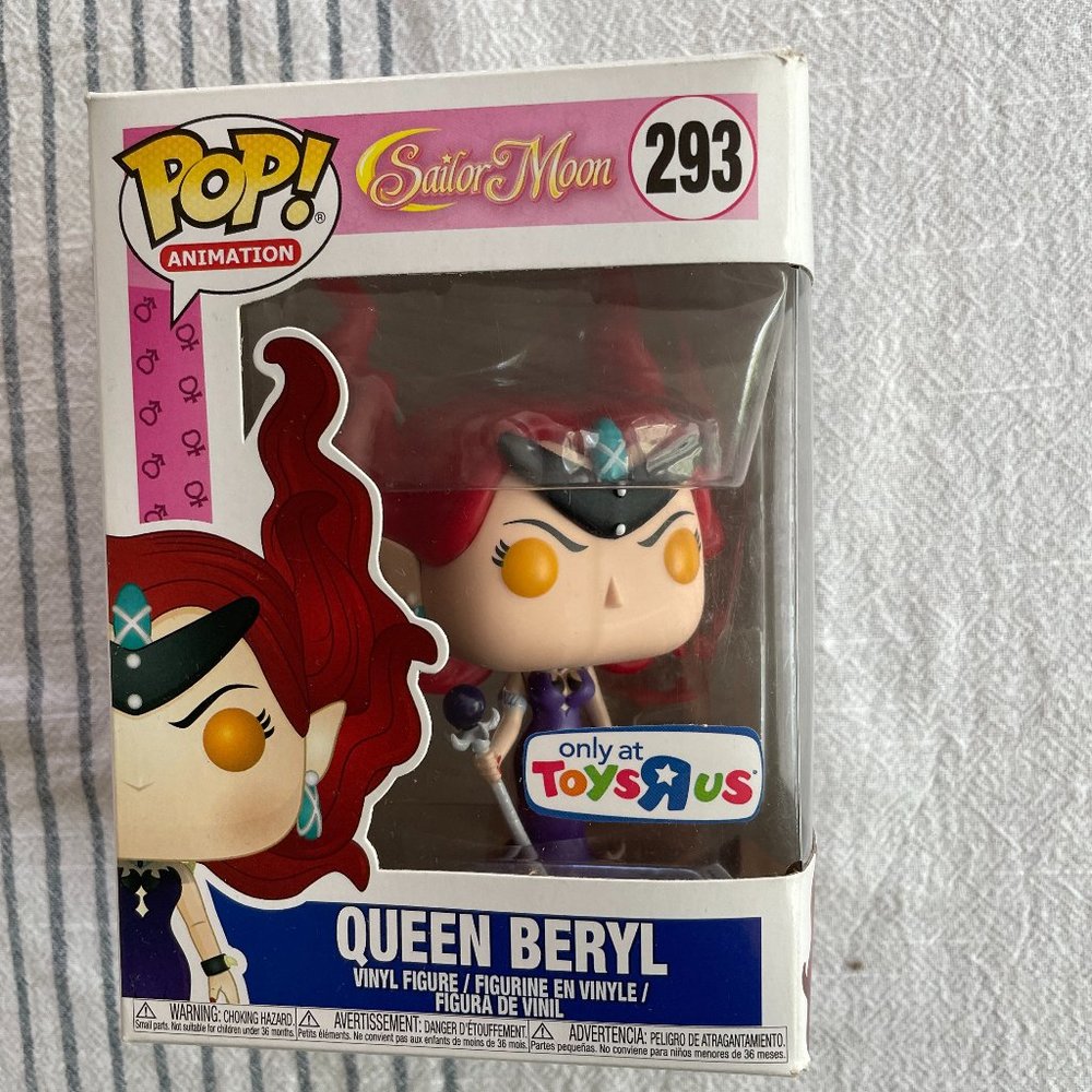COPY - Sailor Moon Queen Beryl Funko POP! Animation #293 Toys R' Us Exclusive F…